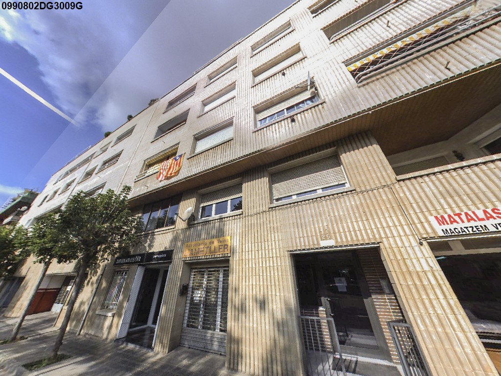Foto de fachada del inmueble según el Catastro