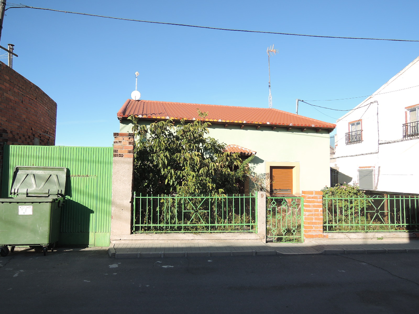 Foto de fachada del inmueble según el Catastro