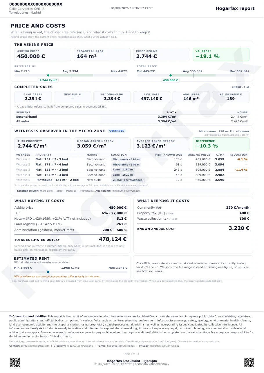Sample report, page 3 of 11