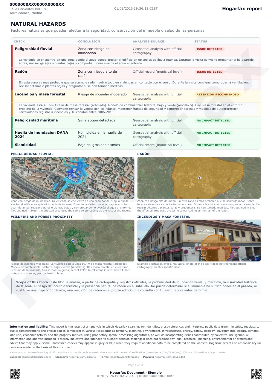 Sample report, page 4 of 11