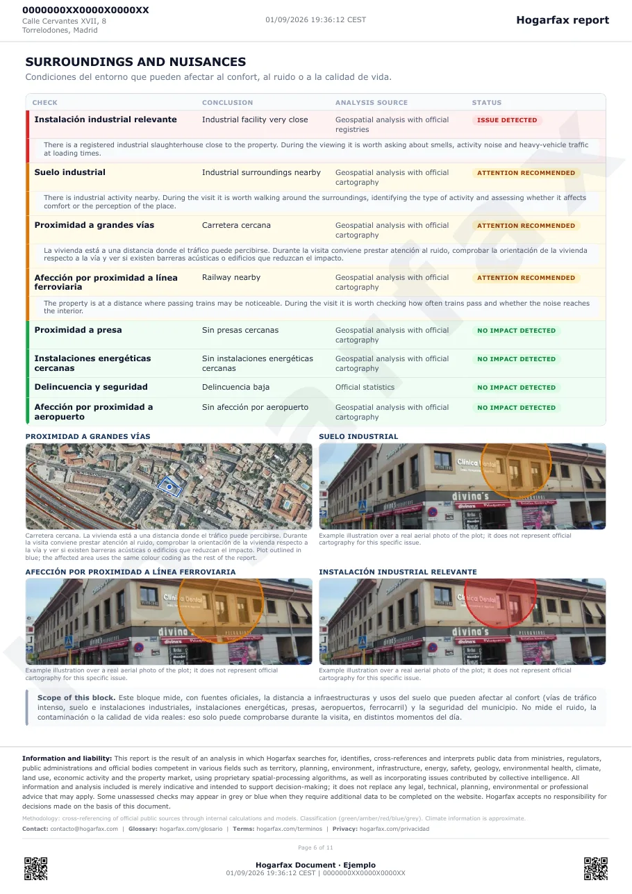 Sample report, page 6 of 11
