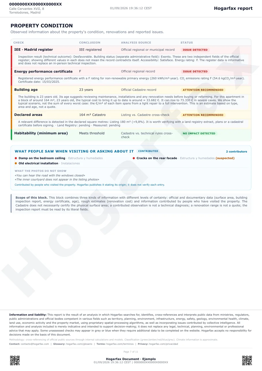 Sample report, page 7 of 11